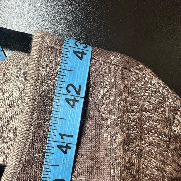 Peruvian Connection Borghese Abstract Metallic
Midi Sweater Dress XL Pima Cotton - Picture 9 of 11